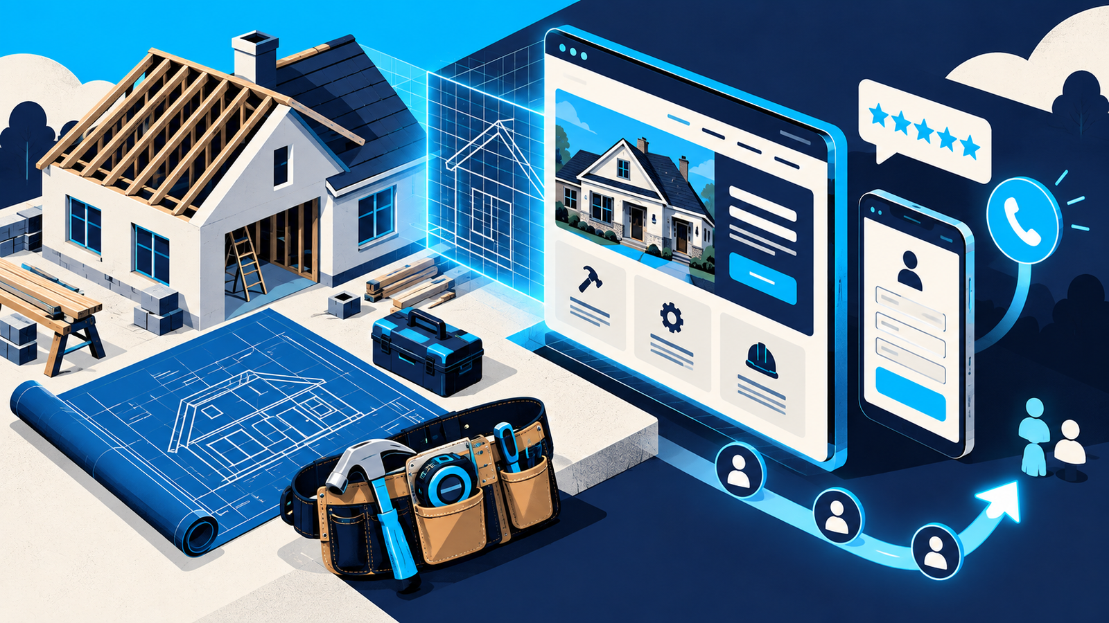 Web Design for Contractors: 17 Features That Generate More Leads